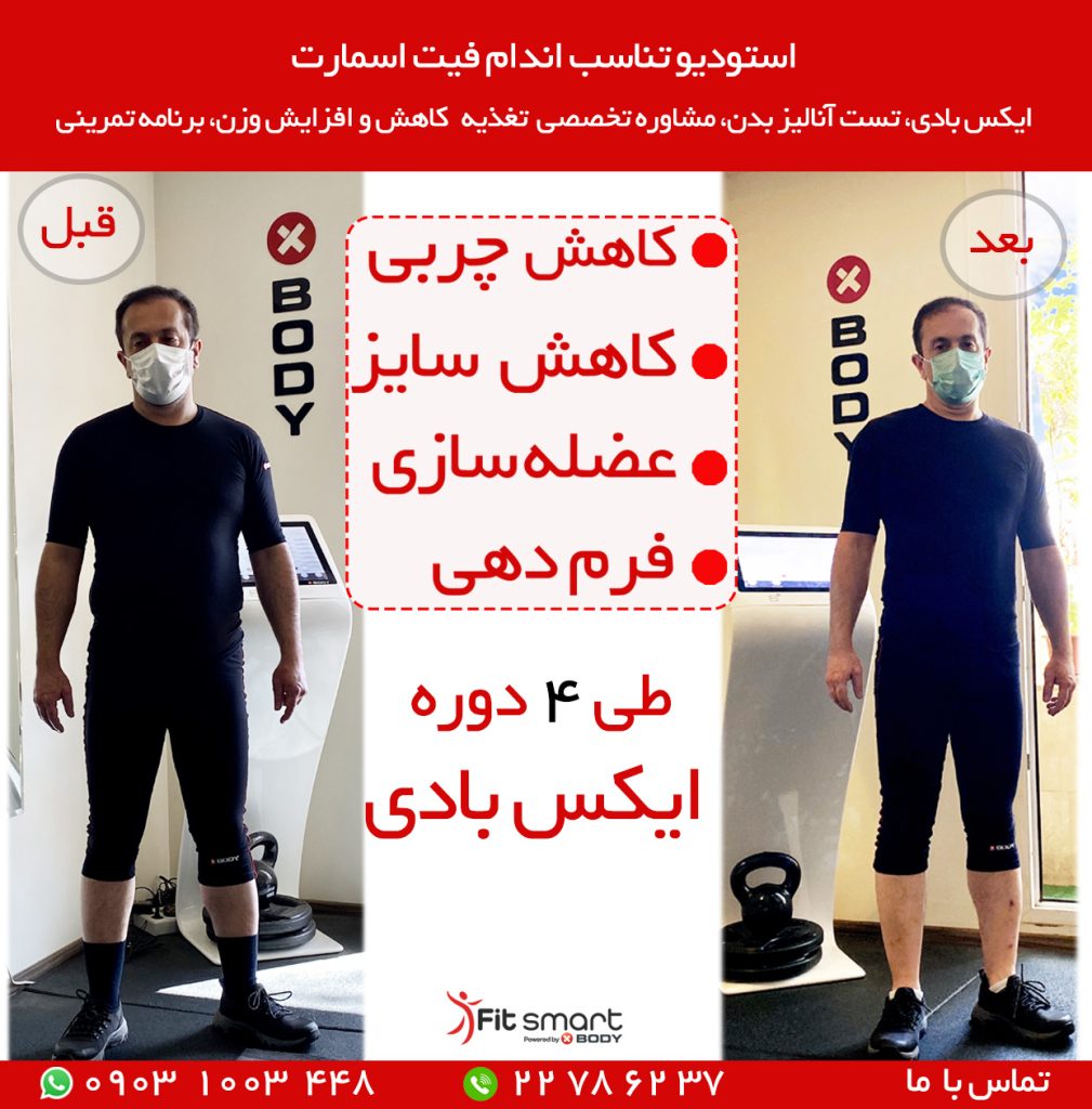 کاهش سایز با ایکس بادی